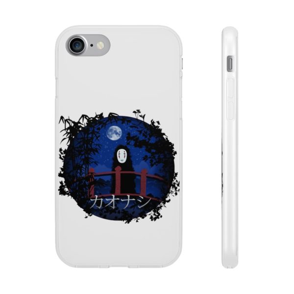 Spirited Away Live' - Spirited Away Kaonashi No Face by the blue Moon iPhone Cases-Accessories, Characters Spirited Away, kaonashi, no face, Phone Case, Spirited Away, Spirited Away Live