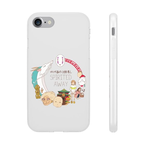 Spirited Away Sen To Chihiro No Kamikakushi - Spirited Away Compilation Characters iPhone Cases-Accessories, Phone Case, Spirited Away, Spirited Away Sen To Chihiro No Kamikakushi