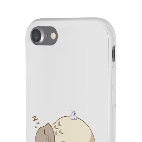 Satsuki Totoro - Sleeping Totoro iPhone Cases-Accessories, My Neighbor Totoro, Phone Case, Satsuki Totoro