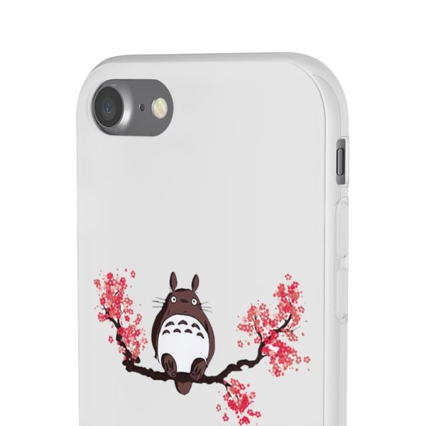 My Neighbor Totoro Japanese - Totoro and Sakura iPhone Cases-Accessories, My Neighbor Totoro, My Neighbor Totoro Japanese, Phone Case