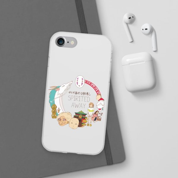 Spirited Away Sen To Chihiro No Kamikakushi - Spirited Away Compilation Characters iPhone Cases-Accessories, Phone Case, Spirited Away, Spirited Away Sen To Chihiro No Kamikakushi