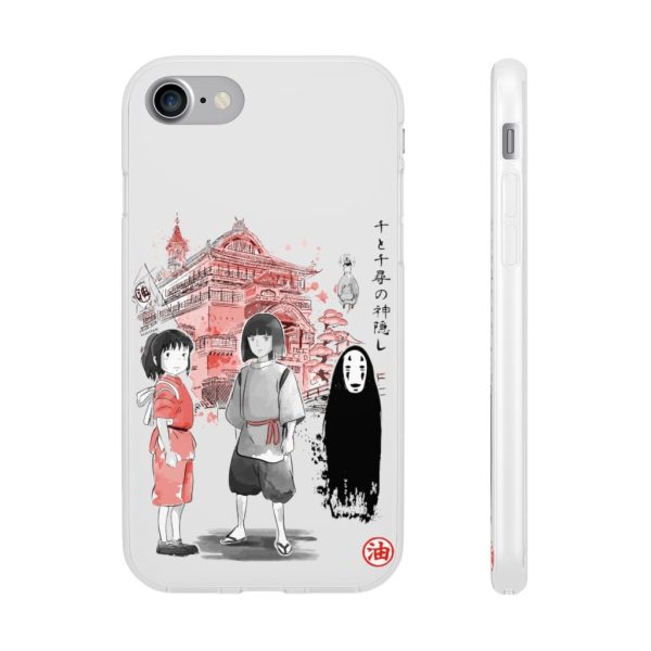 Soot Balls In Spirited Away - Spirited Away – Sen and Friends by the Bathhouse iPhone Cases-Accessories, Phone Case, Soot Balls In Spirited Away, Spirited Away