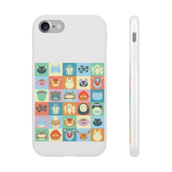 Ghibli Colorful Characters Collection iPhone Cases-Accessories, Phone Case