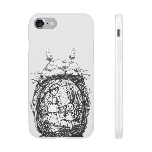 What Animal Is Totoro - My Neighbor Totoro – Mei and Sastuki in the Forest iPhone Cases-Accessories, My Neighbor Totoro, Phone Case, What Animal Is Totoro