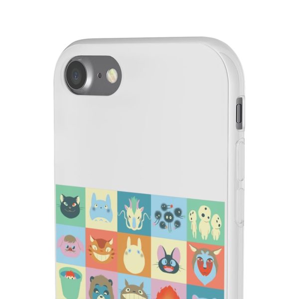 Ghibli Colorful Characters Collection iPhone Cases-Accessories, Phone Case