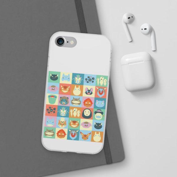 Ghibli Colorful Characters Collection iPhone Cases-Accessories, Phone Case