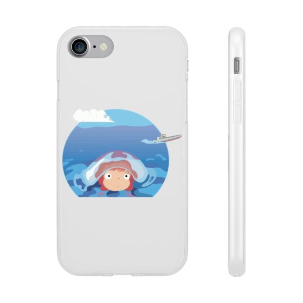 Ponyo Background - Ponyo in her first trip iPhone Cases-Accessories, Phone Case, ponyo, Ponyo Background