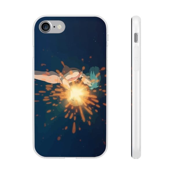 Howl's Moving Castle Howl - Howl’s Moving Castle – Howl meets Calcifer iPhone Cases-Accessories, Howl's Moving Castle, Howl's Moving Castle Howl, Phone Case