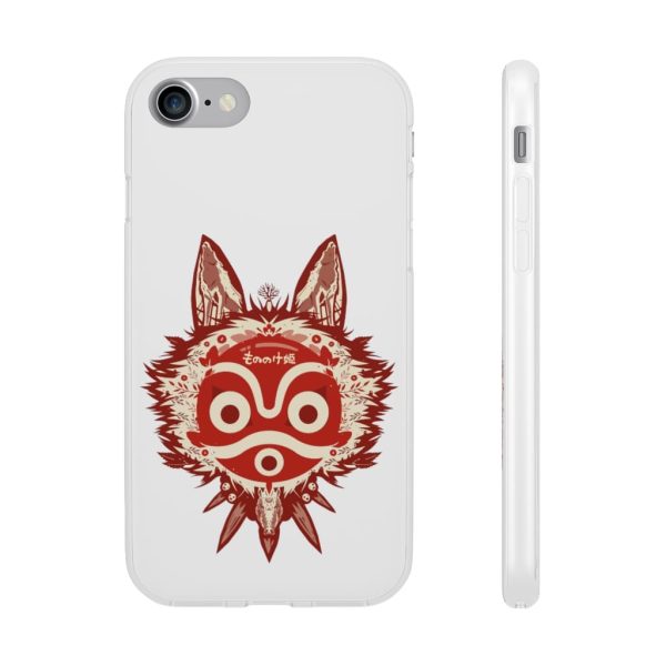 Princess Mononoke Spirits - Princess Mononoke Mask iPhone Cases-Accessories, Phone Case, princess mononoke, Princess Mononoke Spirits