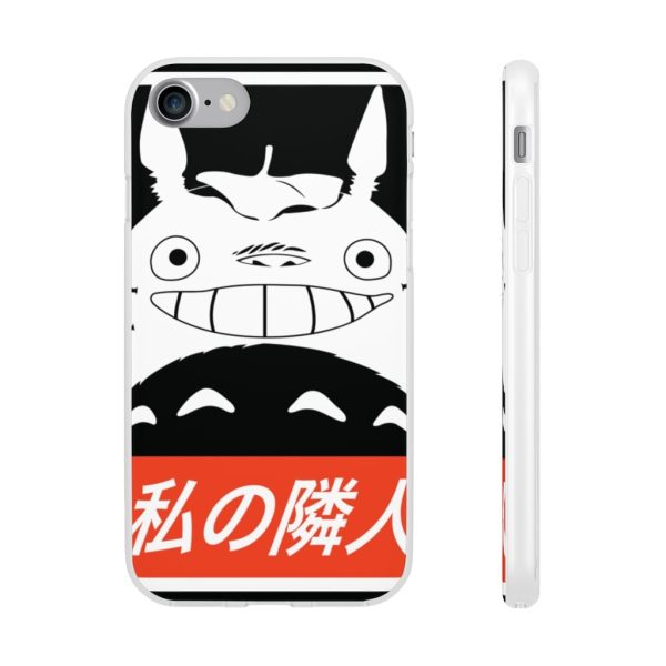 Totoro Japanese Restaurant - Smiling Totoro iPhone Cases-Accessories, My Neighbor Totoro, Phone Case, Totoro Japanese Restaurant