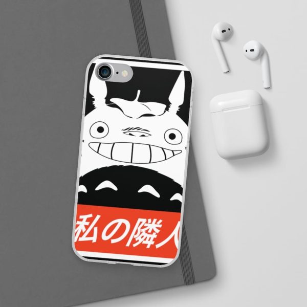 Totoro Japanese Restaurant - Smiling Totoro iPhone Cases-Accessories, My Neighbor Totoro, Phone Case, Totoro Japanese Restaurant