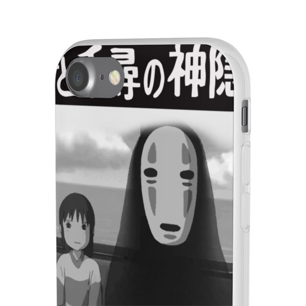 Like Spirited Away - Spirited Away – Chihiro and No Face on the Train iPhone Cases-Accessories, kaonashi, Like Spirited Away, no face, Phone Case, Spirited Away