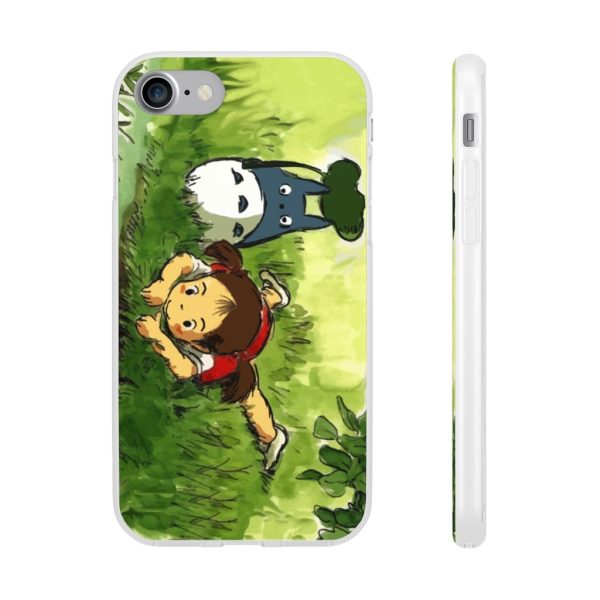 Studio Ghibli Totoro Movie - My Neighbor Totoro – Playing Mei iPhone Cases-Accessories, My Neighbor Totoro, Phone Case, Studio Ghibli Totoro Movie