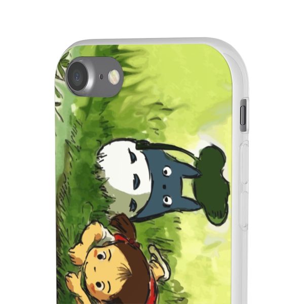 Studio Ghibli Totoro Movie - My Neighbor Totoro – Playing Mei iPhone Cases-Accessories, My Neighbor Totoro, Phone Case, Studio Ghibli Totoro Movie