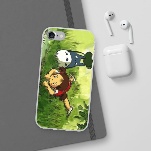 Studio Ghibli Totoro Movie - My Neighbor Totoro – Playing Mei iPhone Cases-Accessories, My Neighbor Totoro, Phone Case, Studio Ghibli Totoro Movie