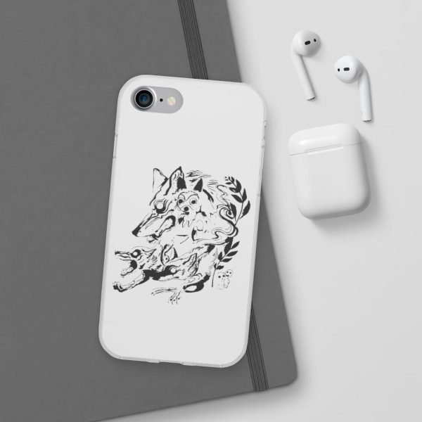 Watch Princess Mononoke - Princess Mononoke and The Wolf Creative Art iPhone Cases-Accessories, Phone Case, princess mononoke, Watch Princess Mononoke