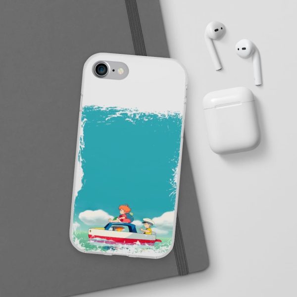 Ponyo Dad - Ponyo and Sosuke on Boat iPhone Cases-Accessories, Phone Case, ponyo, Ponyo Dad