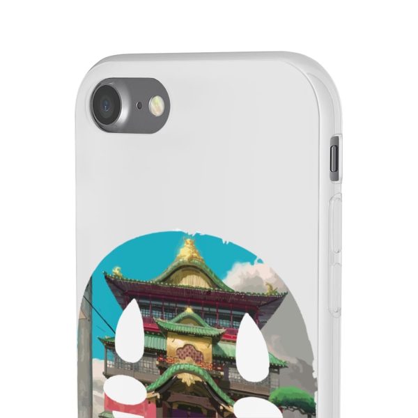 Spirited Away Streaming - Spirited Away –  The Bathhouse Ft. No Face iPhone Cases-Accessories, kaonashi, no face, Phone Case, Spirited Away, Spirited Away Streaming