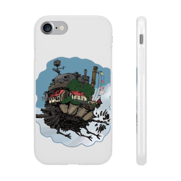 Howl's Moving Castle Series - Howl’s Moving Castle Classic Color iPhone Cases-Accessories, Howl's Moving Castle, Howl's Moving Castle Series, Phone Case