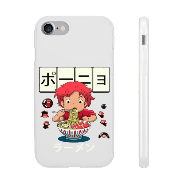 Ponyo - Ponyo very first Ramen iPhone Cases-Accessories, Phone Case, ponyo