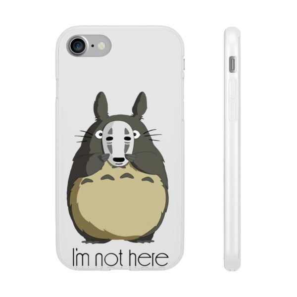 Studio Ghibli My Neighbor Totoro - Totoro I’m Not Here iPhone Cases-Accessories, My Neighbor Totoro, Phone Case, Studio Ghibli My Neighbor Totoro