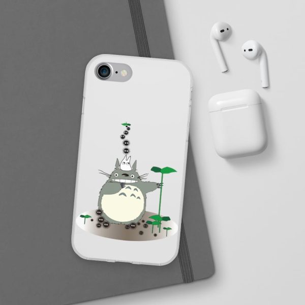 My Totoro - Totoro and the Sootballs iPhone Cases-Accessories, My Neighbor Totoro, My Totoro, Phone Case