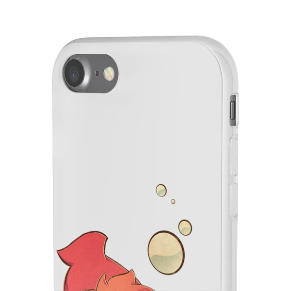 Studio Ghibli Icons Ponyo - Ponyo Chibi iPhone Cases-Accessories, Phone Case, ponyo, Studio Ghibli Icons Ponyo