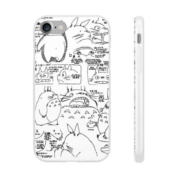 Mi Vecino Totoro - Totoro Original Character Sketch iPhone Cases-Accessories, Mi Vecino Totoro, My Neighbor Totoro, Phone Case