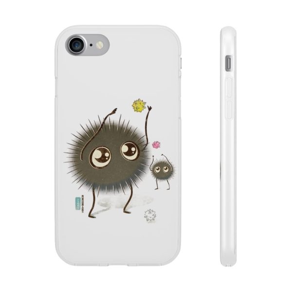 Spirited Away Review - Spirited Away – Soot Spirit Chibi iPhone Cases-Accessories, Phone Case, Spirited Away, Spirited Away Review