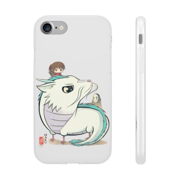 Haku Spirited Away - Spirited Aways Chibi iPhone Cases-Accessories, Haku Spirited Away, Kamaji Spirited Away, Phone Case, Spirited Away, Spirited Away English Cast