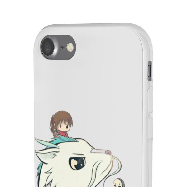 Haku Spirited Away - Spirited Aways Chibi iPhone Cases-Accessories, Haku Spirited Away, Kamaji Spirited Away, Phone Case, Spirited Away, Spirited Away English Cast