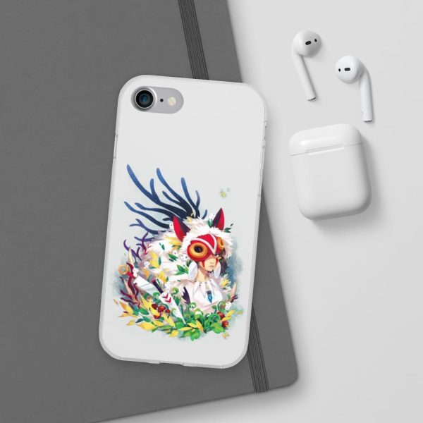 Leper Scene Princess Mononoke - Princess Mononoke Colorful Portrait iPhone Cases-Accessories, Leper Scene Princess Mononoke, Phone Case, princess mononoke