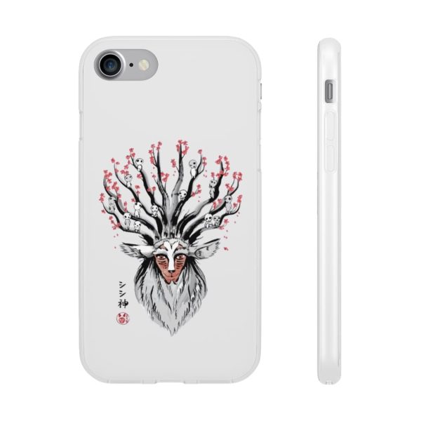 Princess Mononoke Wolf - Princess Mononoke – Shishigami and Sakura iPhone Cases-Accessories, Phone Case, princess mononoke, Princess Mononoke Wolf