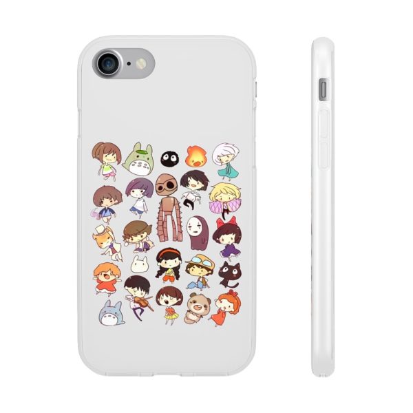 Ghibli Movie Characters Cute Chibi Collection iPhone Cases-Accessories, Phone Case