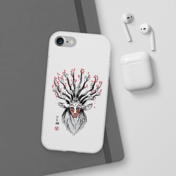 Princess Mononoke Wolf - Princess Mononoke – Shishigami and Sakura iPhone Cases-Accessories, Phone Case, princess mononoke, Princess Mononoke Wolf