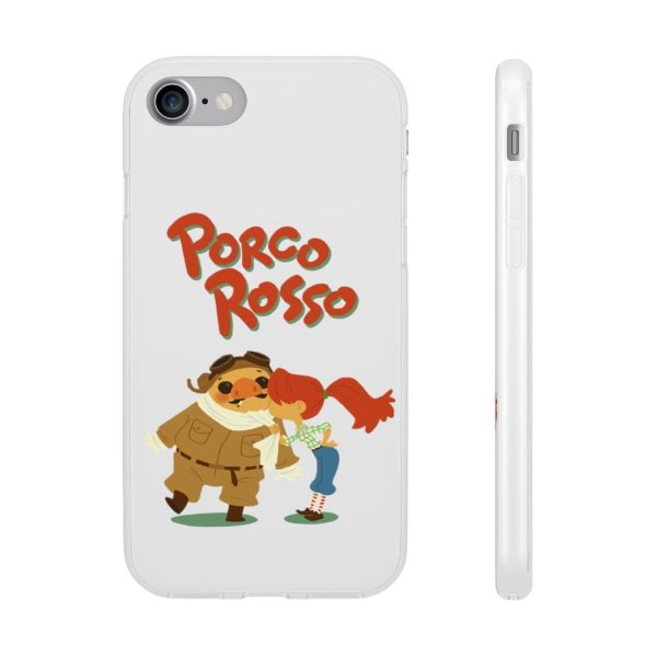 Porco Rosso – The Kiss iPhone Cases-Accessories, Phone Case, porco rosso