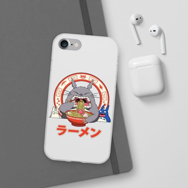 Totoro Backpack - Totoro Ramen iPhone Cases-Accessories, My Neighbor Totoro, Phone Case, Totoro Backpack