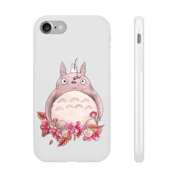 Totoro Drawing - Totoro – flower fishing iPhone Cases-Accessories, My Neighbor Totoro, Phone Case, Totoro Drawing