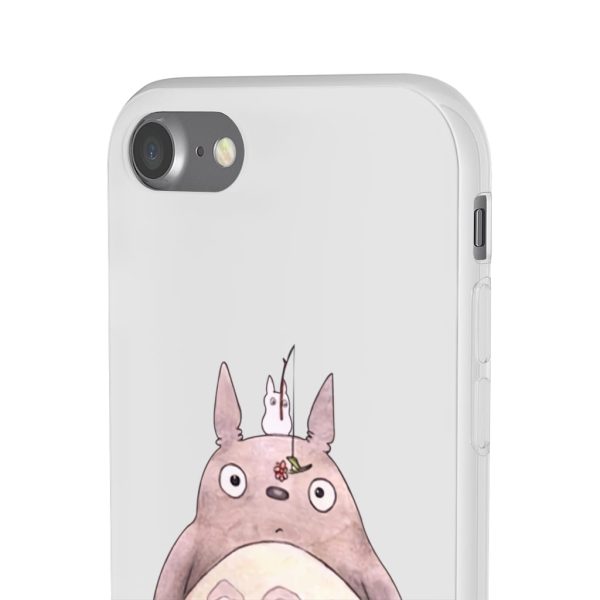 Totoro Drawing - Totoro – flower fishing iPhone Cases-Accessories, My Neighbor Totoro, Phone Case, Totoro Drawing