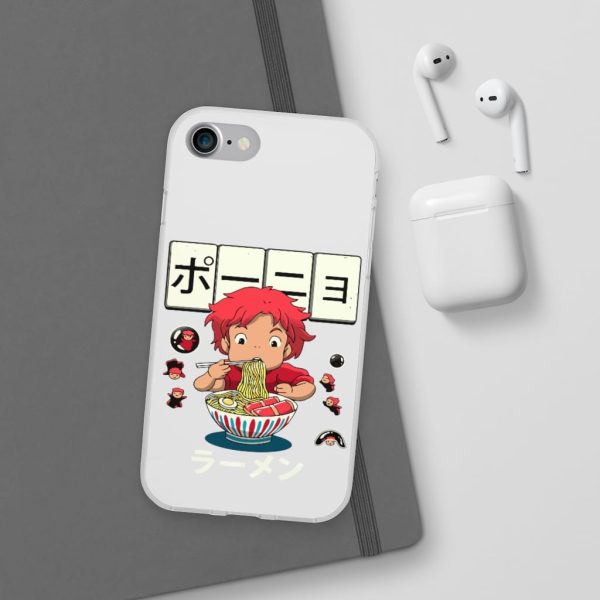 Ponyo - Ponyo very first Ramen iPhone Cases-Accessories, Phone Case, ponyo