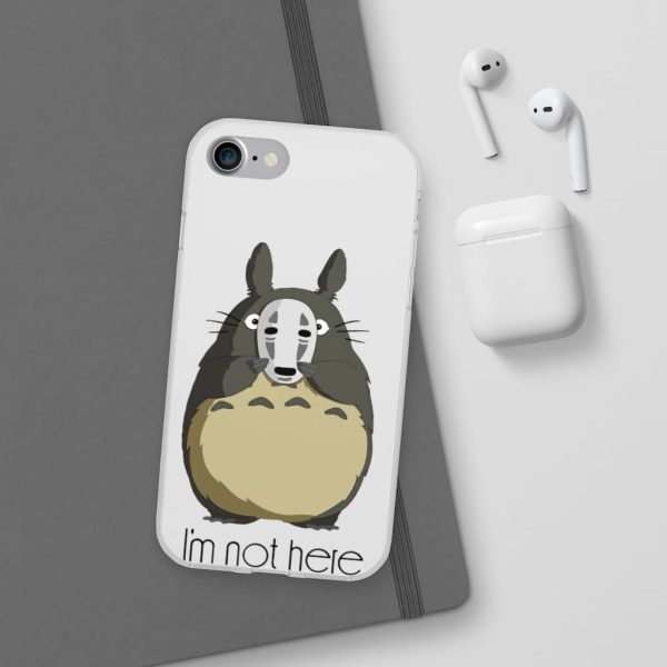 Studio Ghibli My Neighbor Totoro - Totoro I’m Not Here iPhone Cases-Accessories, My Neighbor Totoro, Phone Case, Studio Ghibli My Neighbor Totoro