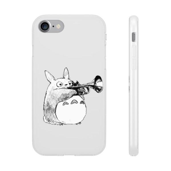 Mei My Neighbor Totoro - Totoro and the Trumpet iPhone Cases-Accessories, Mei My Neighbor Totoro, My Neighbor Totoro, Phone Case