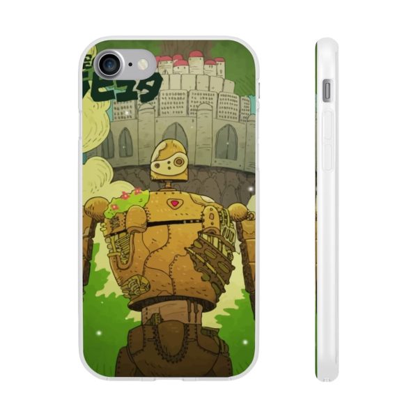 Laputa Castle In The Sky English Cast - Laputa Castle in the Sky Robot Warrior iPhone Cases-Accessories, Laputa Castle In The Sky English Cast, Laputa: Castle in the Sky, Phone Case