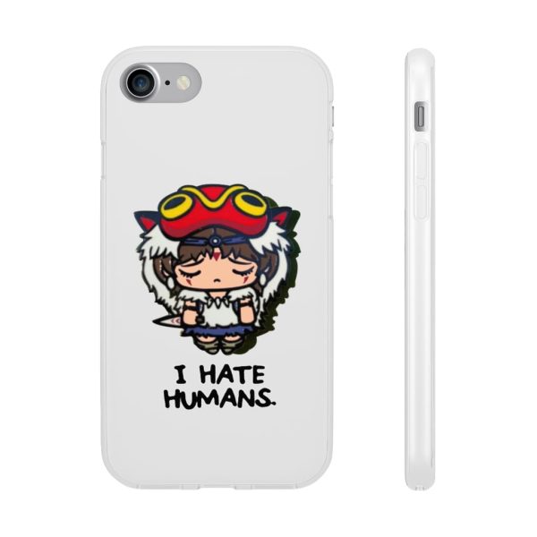 Princess Mononoke Showtimes - Princess Mononoke Chibi – I Hate Humans iPhone Cases-Accessories, Phone Case, princess mononoke, Princess Mononoke Showtimes