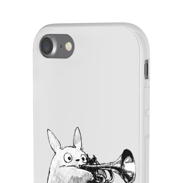 Mei My Neighbor Totoro - Totoro and the Trumpet iPhone Cases-Accessories, Mei My Neighbor Totoro, My Neighbor Totoro, Phone Case