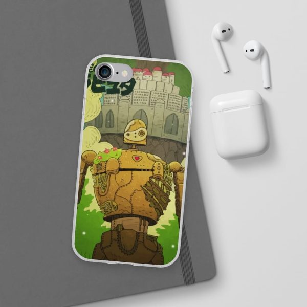 Laputa Castle In The Sky English Cast - Laputa Castle in the Sky Robot Warrior iPhone Cases-Accessories, Laputa Castle In The Sky English Cast, Laputa: Castle in the Sky, Phone Case