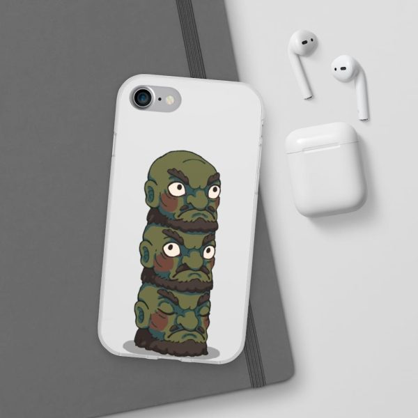 Spirited Away Showtimes - Spirited Away – Yubaba Kashira 3 Heads iPhone Cases-Accessories, Phone Case, Spirited Away, Spirited Away Showtimes