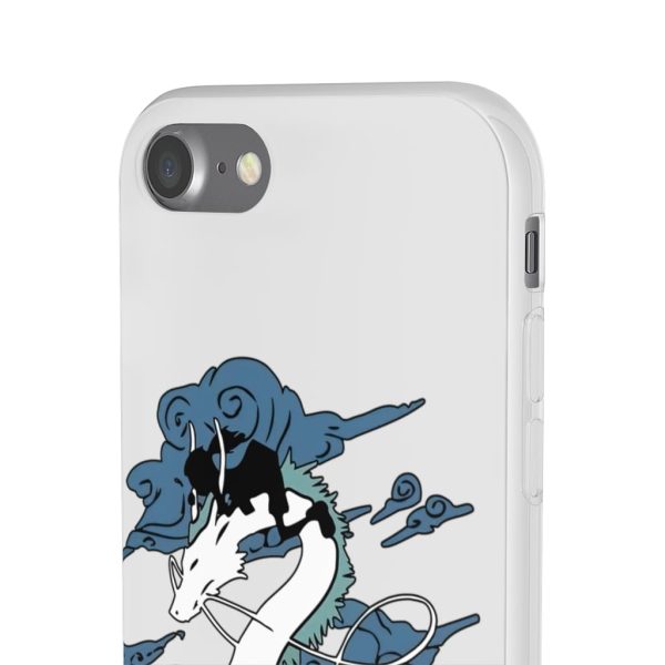 Spirited Away Tattoo - Spirited Away – Sen Riding Haku Dragon iPhone Cases-Accessories, Phone Case, Spirited Away, Spirited Away Tattoo