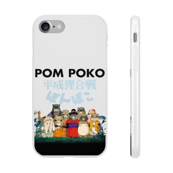 Pom Poko Poster Japanese iPhone Cases-Accessories, Phone Case, Pom Poko