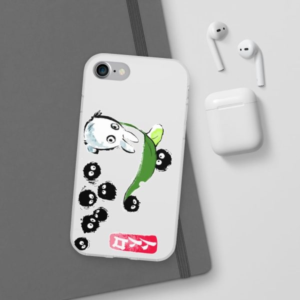 My Neighbor Totoro Satsuki - Mini Totoro and the Soot Balls iPhone Cases-Accessories, My Neighbor Totoro, My Neighbor Totoro Satsuki, Phone Case